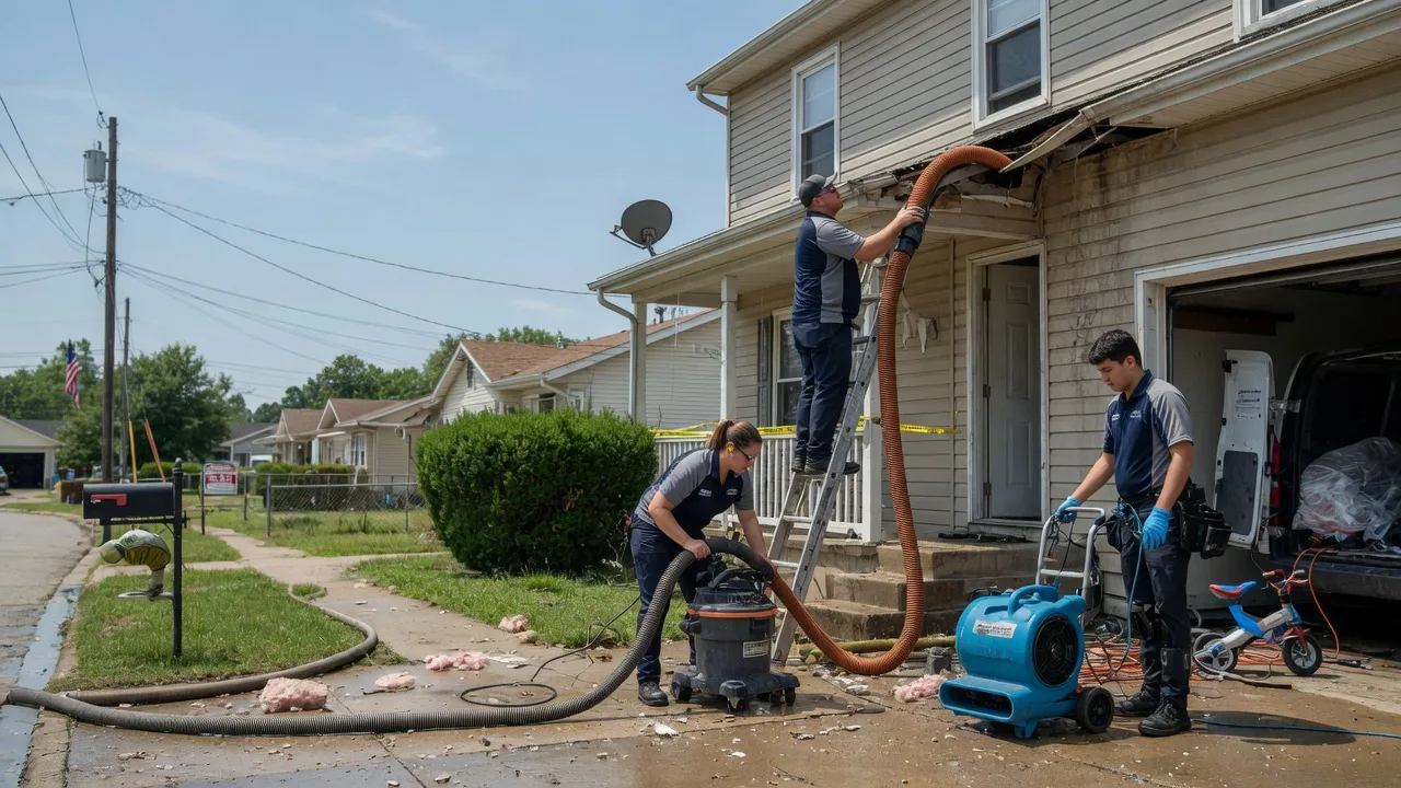 Water Damage Restoration in Hanover, WV near me